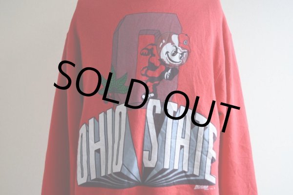 画像7: 〜1990s OHIO STATE BUCKEYES スウェット　 表記L  (7)