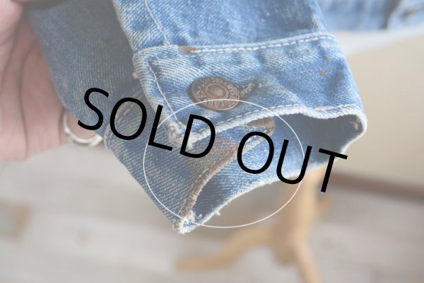 画像15: 1970s LEVI'S 06-705-0217 デニムジャケット   表記40  (15)