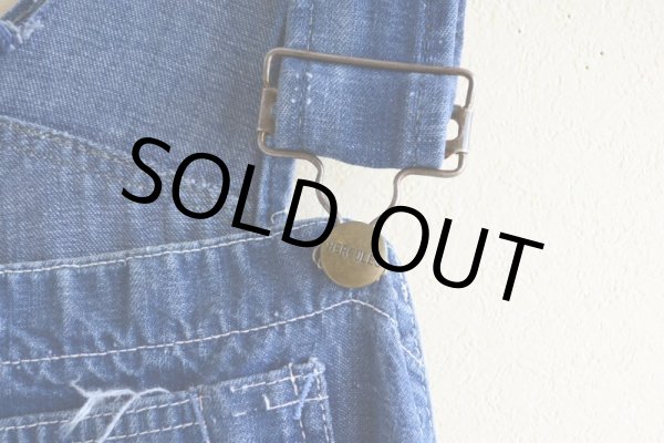画像6: 1960s HERCULES デニムオーバーオール  実寸W45(114cm)  (6)