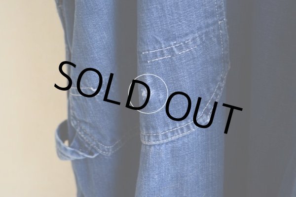 画像16: 1960s HERCULES デニムオーバーオール  実寸W45(114cm)  (16)