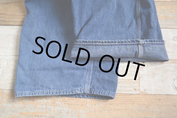 画像12: 1960s HERCULES デニムオーバーオール  実寸W45(114cm)  (12)