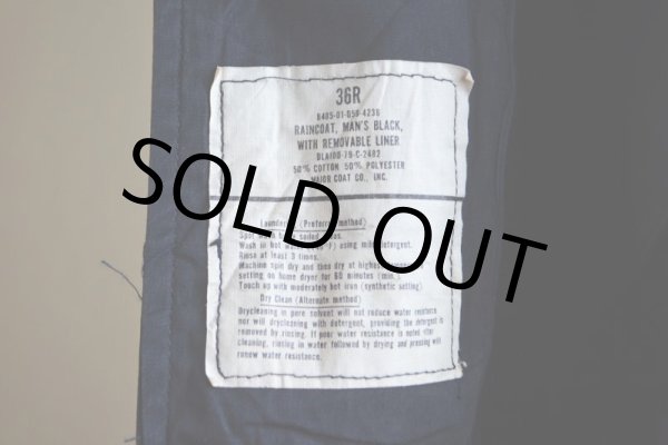 画像6: 1970s US.NAVY レインコート　 表記36R  (6)