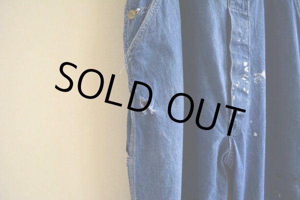 画像10: 1960s HERCULES デニムオーバーオール  実寸W45(114cm)  (10)