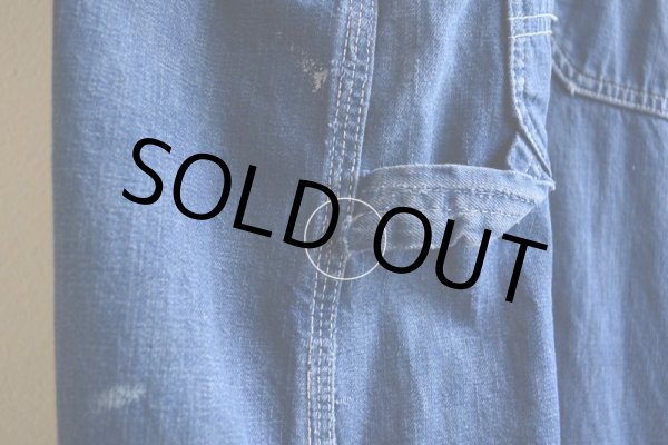 画像17: 1960s HERCULES デニムオーバーオール  実寸W45(114cm)  (17)