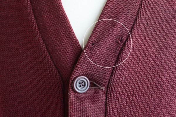 画像9: 1950s THE MASTER LINE レタードカーディガン  表記40  (9)