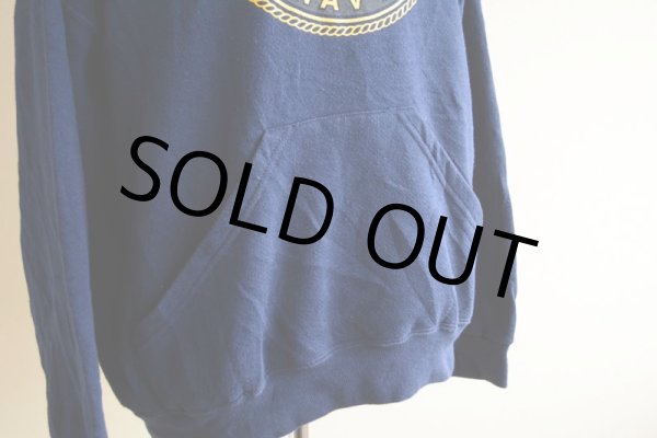 画像11: US.NAVY スウェットパーカー　 MADE IN USA　 表記L  (11)