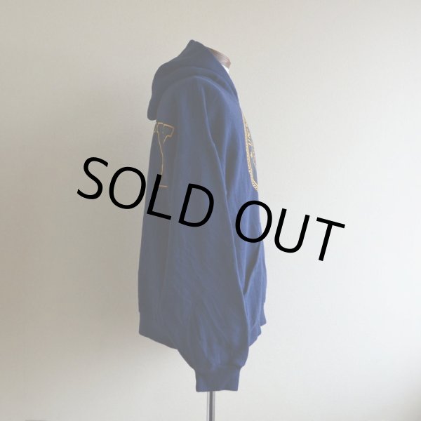 画像2: US.NAVY スウェットパーカー　 MADE IN USA　 表記L  (2)