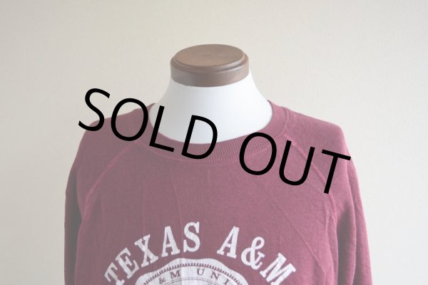 画像6: 1980s TEXAS A&M UNIVERSITY カレッジスウェット  表記XL  (6)