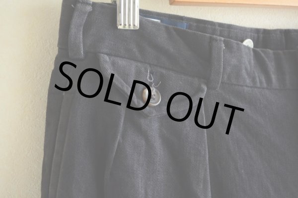 画像9: 1990s Polo by RalphLauren ツータックトラウザー  実寸W33  (9)