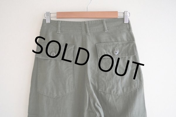 画像7: 1970s US.ARMY コットンベイカーパンツ　 表記30×33  (7)