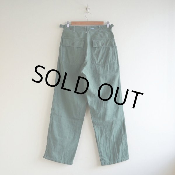 画像2: 1960s US.ARMY コットンベイカーパンツ　 アジャスター付き　 表記SMALL  (2)
