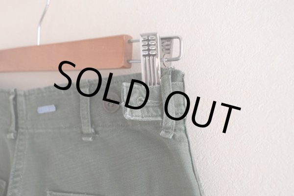 画像9: 1960s US.ARMY コットンベイカーパンツ　 アジャスター付き　 表記SMALL  (9)