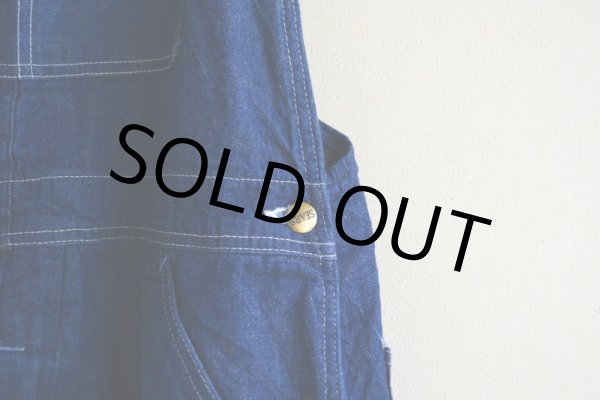 画像7: 1960s SEARS デニムオーバーオール  表記36×34  (7)