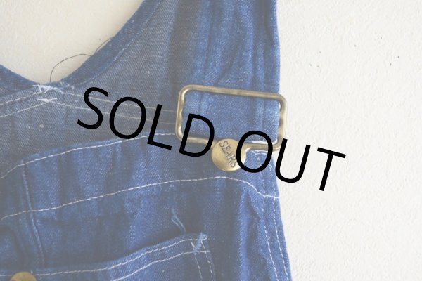 画像6: 1960s SEARS デニムオーバーオール  表記36×34  (6)