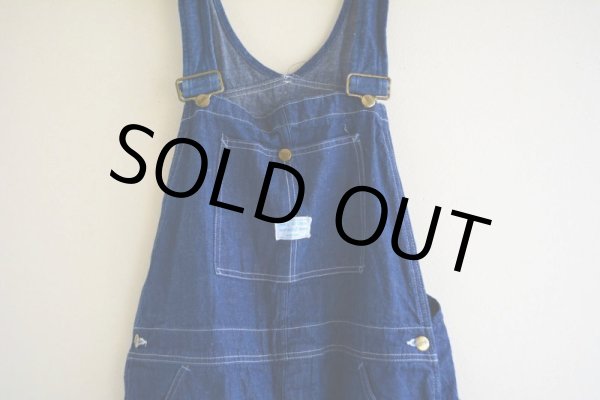 画像4: 1960s SEARS デニムオーバーオール  表記36×34  (4)