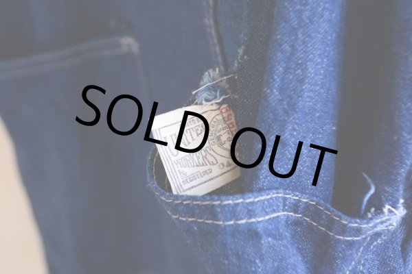 画像12: 1960s SEARS デニムオーバーオール  表記36×34  (12)