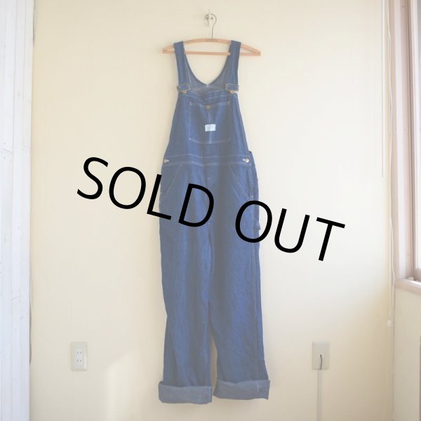 画像2: 1960s SEARS デニムオーバーオール  表記36×34  (2)