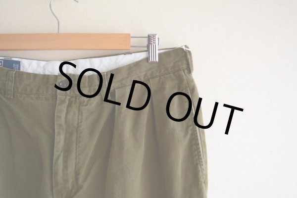 画像6: 1990s Polo by RalphLauren ツータックチノトラウザー  表記34×30  (6)