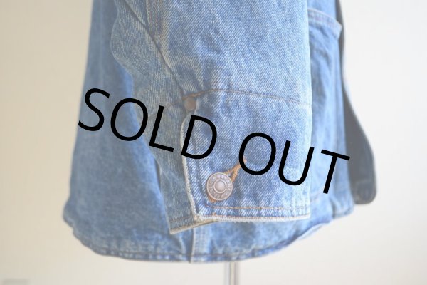 画像13: 1980s BANANA REPUBLIC デニムカバーオール　 表記M  (13)