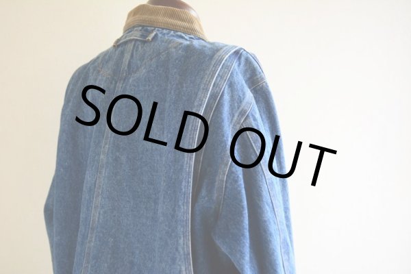 画像14: 1980s BANANA REPUBLIC デニムカバーオール　 表記M  (14)