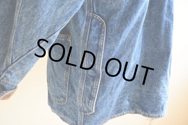 画像15: 1980s BANANA REPUBLIC デニムカバーオール　 表記M  (15)