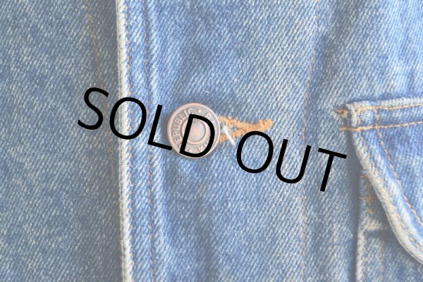 画像9: 1980s BANANA REPUBLIC デニムカバーオール　 表記M  (9)