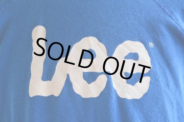 画像7: 1980s Lee ロゴプリントスウェット  実寸ML  (7)