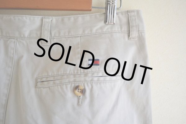 画像10: TOMMY HILFIGER ツータックチノトラウザー　 表記33×30  (10)