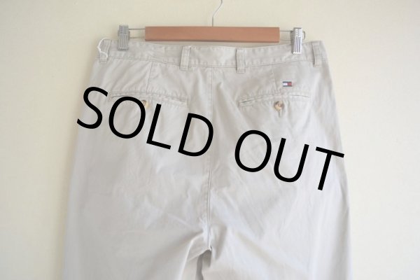 画像9: TOMMY HILFIGER ツータックチノトラウザー　 表記33×30  (9)