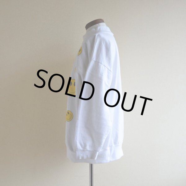 画像4: 1990s SMILEY FACE スウェット　 実寸L  (4)