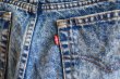 画像12: 1990s Levi's 506-0209 ケミカルデニム　 MADE IN USA　 表記W32 L34  (12)