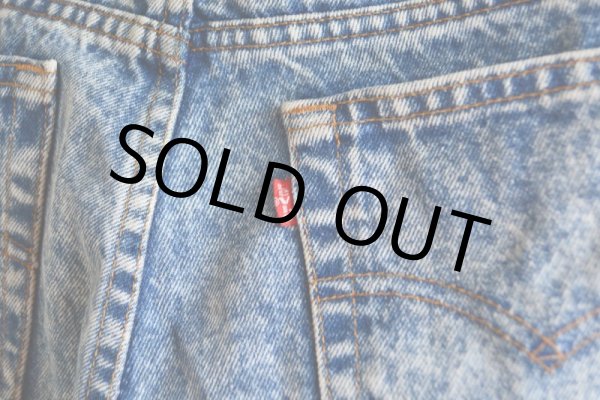 画像12: 1990s Levi's 506-0209 ケミカルデニム  MADE IN USA  表記W32 L34  (12)