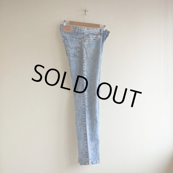 画像3: 1990s Levi's 506-0209 ケミカルデニム  MADE IN USA  表記W32 L34  (3)