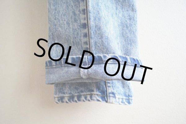 画像4: 1990s Levi's 506-0209 ケミカルデニム  MADE IN USA  表記W32 L34  (4)