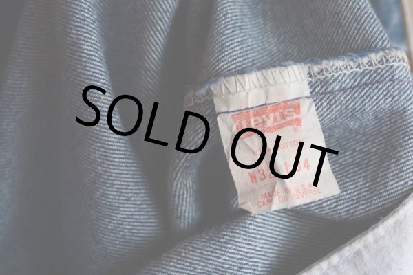 画像6: 1990s Levi's 506-0209 ケミカルデニム  MADE IN USA  表記W32 L34  (6)