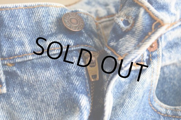 画像10: 1990s Levi's 506-0209 ケミカルデニム  MADE IN USA  表記W32 L34  (10)