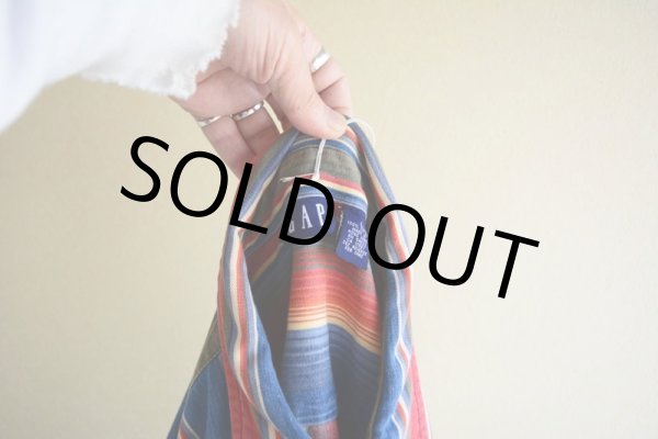 画像5: 1990s GAP ストライプシャツ　 表記WOMAN'S L  (5)