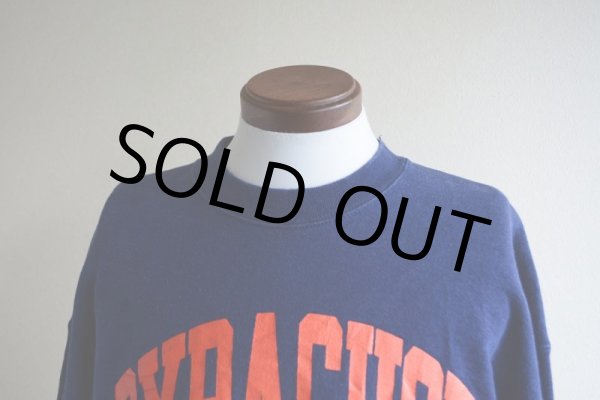 画像6: 1990s〜 SYRACUSE カレッジスウェット　 表記XL  (6)