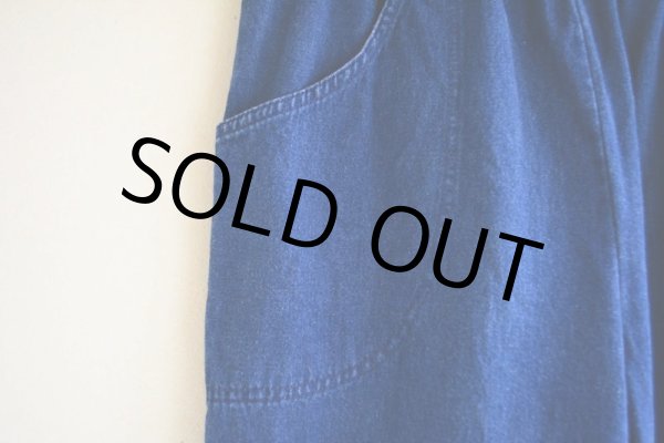 画像7: デニムイージーパンツ　 実寸W70〜80cm  (7)