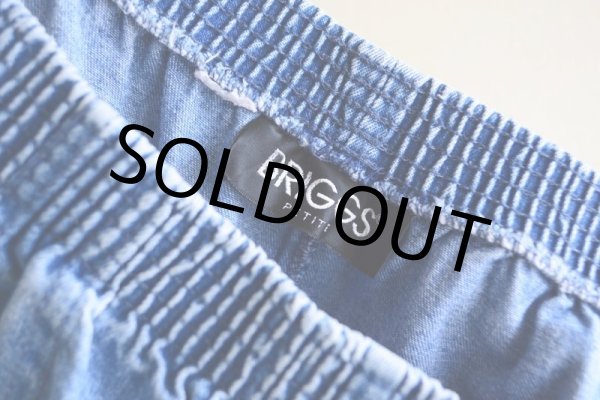 画像4: デニムイージーパンツ  実寸W72〜82cm  (4)