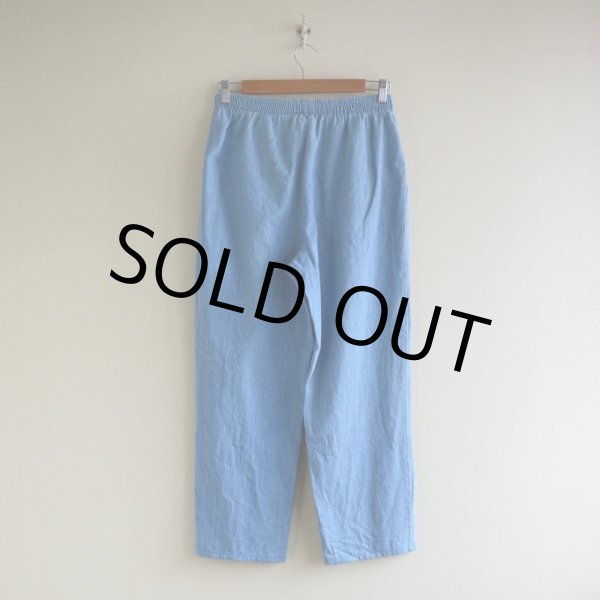 画像2: デニムイージーパンツ　 実寸W66〜76cm  (2)