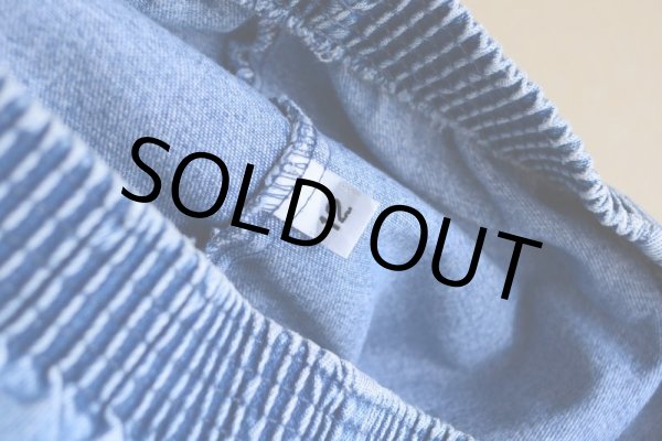 画像5: デニムイージーパンツ  実寸W72〜82cm  (5)