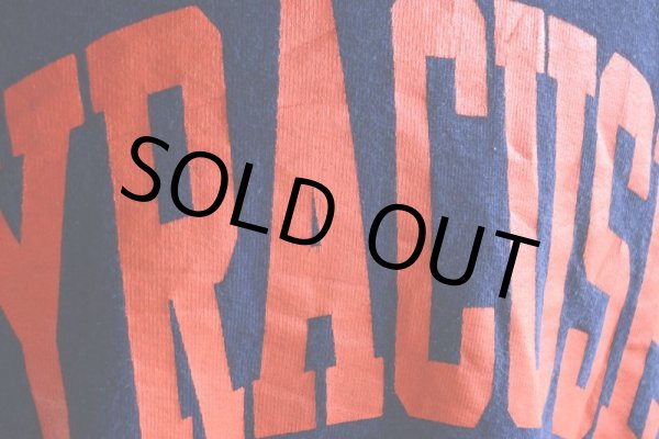 画像8: 1990s〜 SYRACUSE カレッジスウェット　 表記XL  (8)