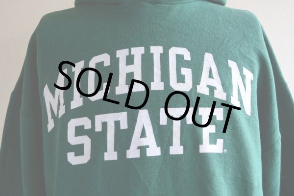 画像7: MICHIGAN STATE カレッジパーカー  表記L  (7)