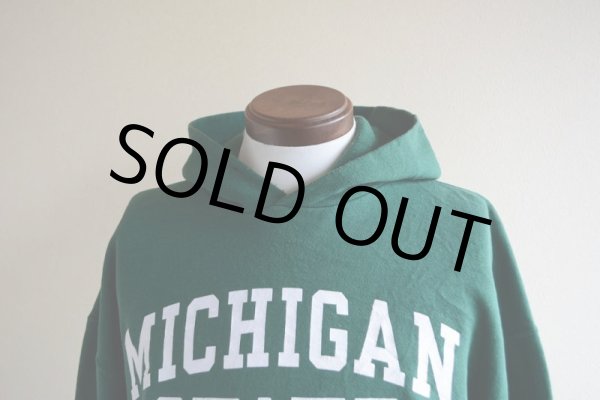 画像6: MICHIGAN STATE カレッジパーカー  表記L  (6)