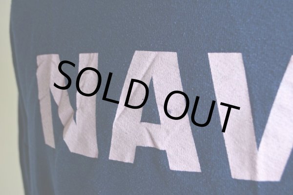 画像9: US.NAVY スウェットパーカー　 表記L  (9)