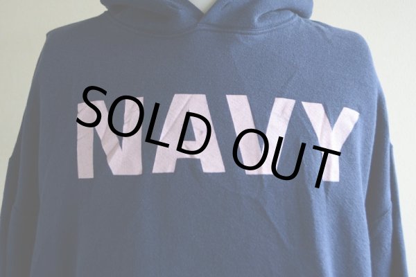 画像8: US.NAVY スウェットパーカー　 表記L  (8)