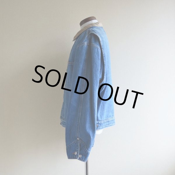 画像4: 1980s POLO RALPH LAUREN デニムジャケット  MADE IN USA  表記L  (4)