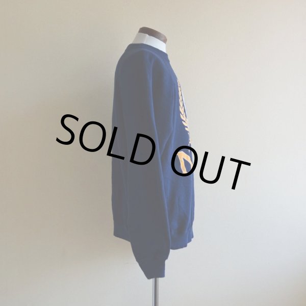 画像2: 1980s ARTEX US.NAVY プリントスウェット　 表記L  (2)