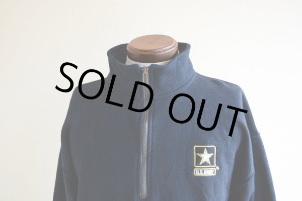 画像6: US.ARMY ハーフジップスウェット　 表記L  (6)